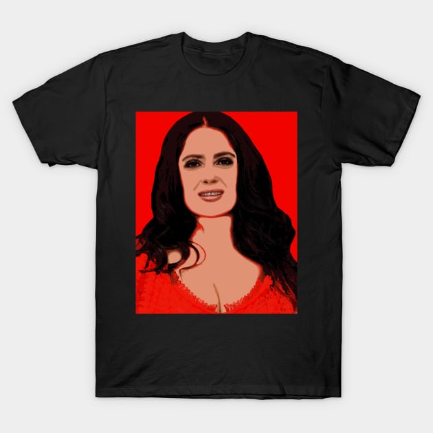 salma hayek T-Shirt by oryan80